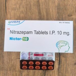 Nitcor Nitrazepam 10Mg Tablets
